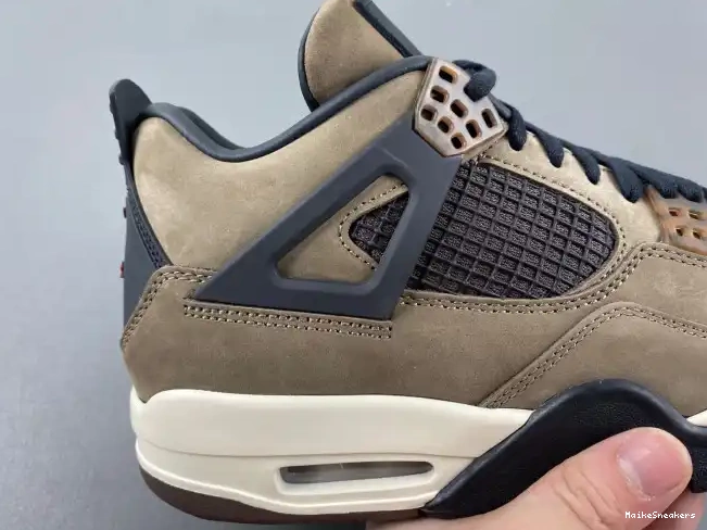 MaikeSneakers AJ4-882335 4 Brown x TS Scott Air Retro Travis Jordan 0605
